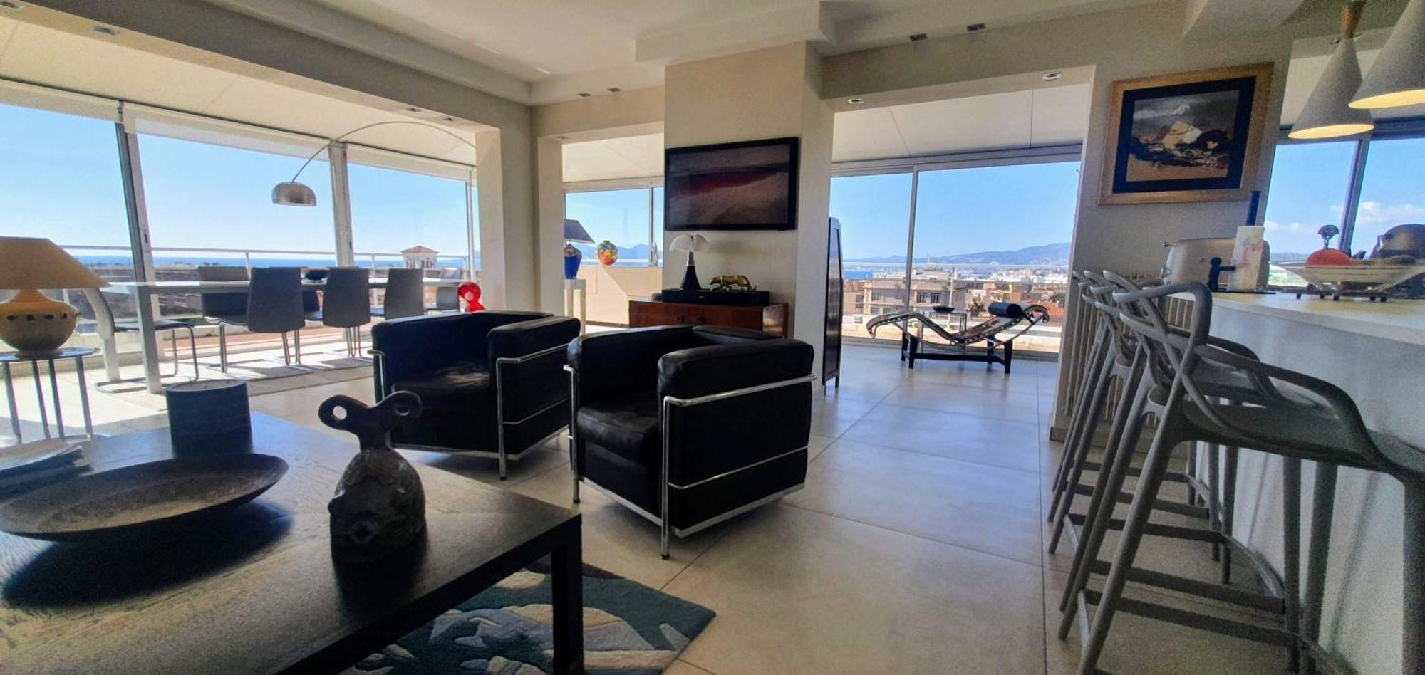 Villa Sur Le Toit - Vue Mer Exceptionnelle Cannes Eksteriør bilde