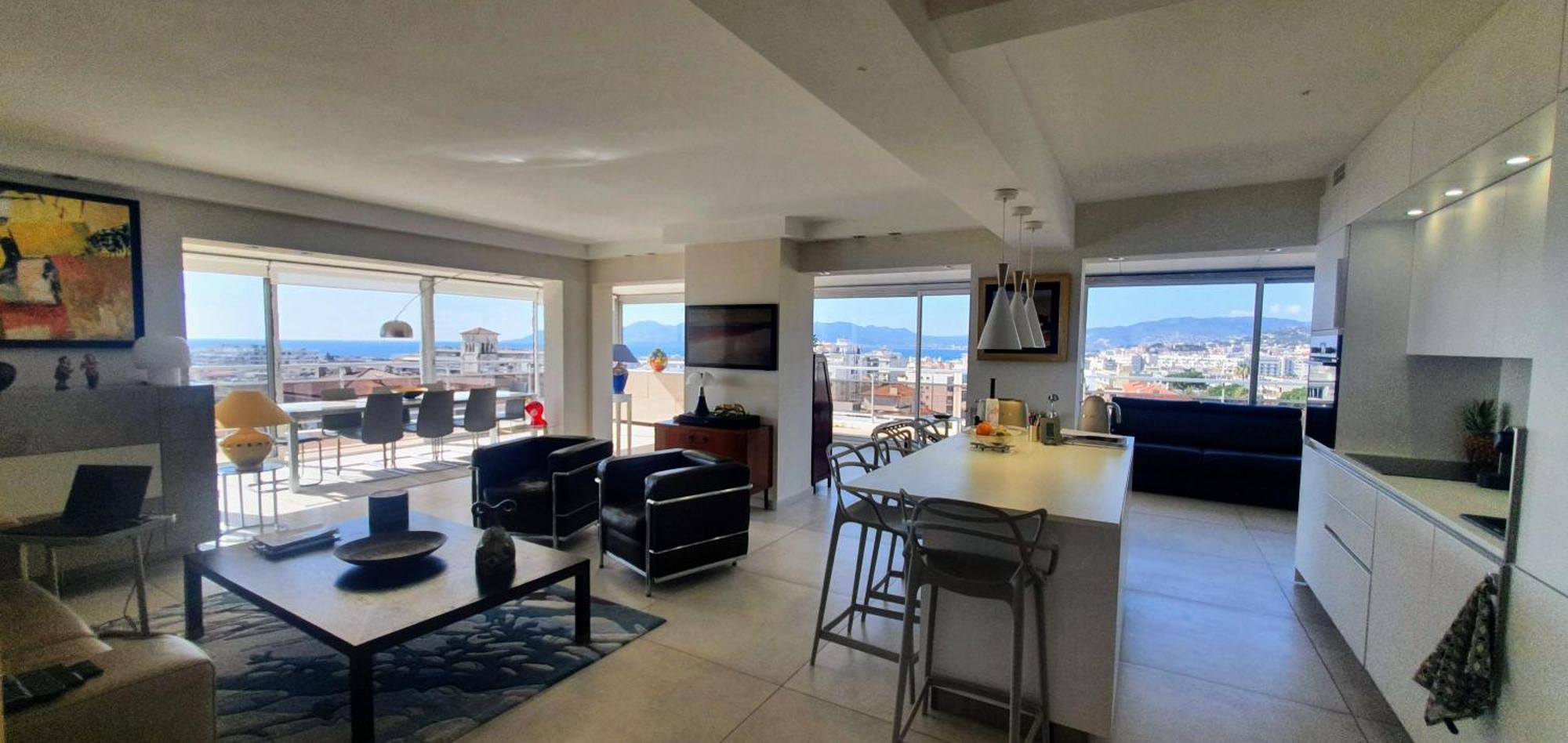 Villa Sur Le Toit - Vue Mer Exceptionnelle Cannes Eksteriør bilde