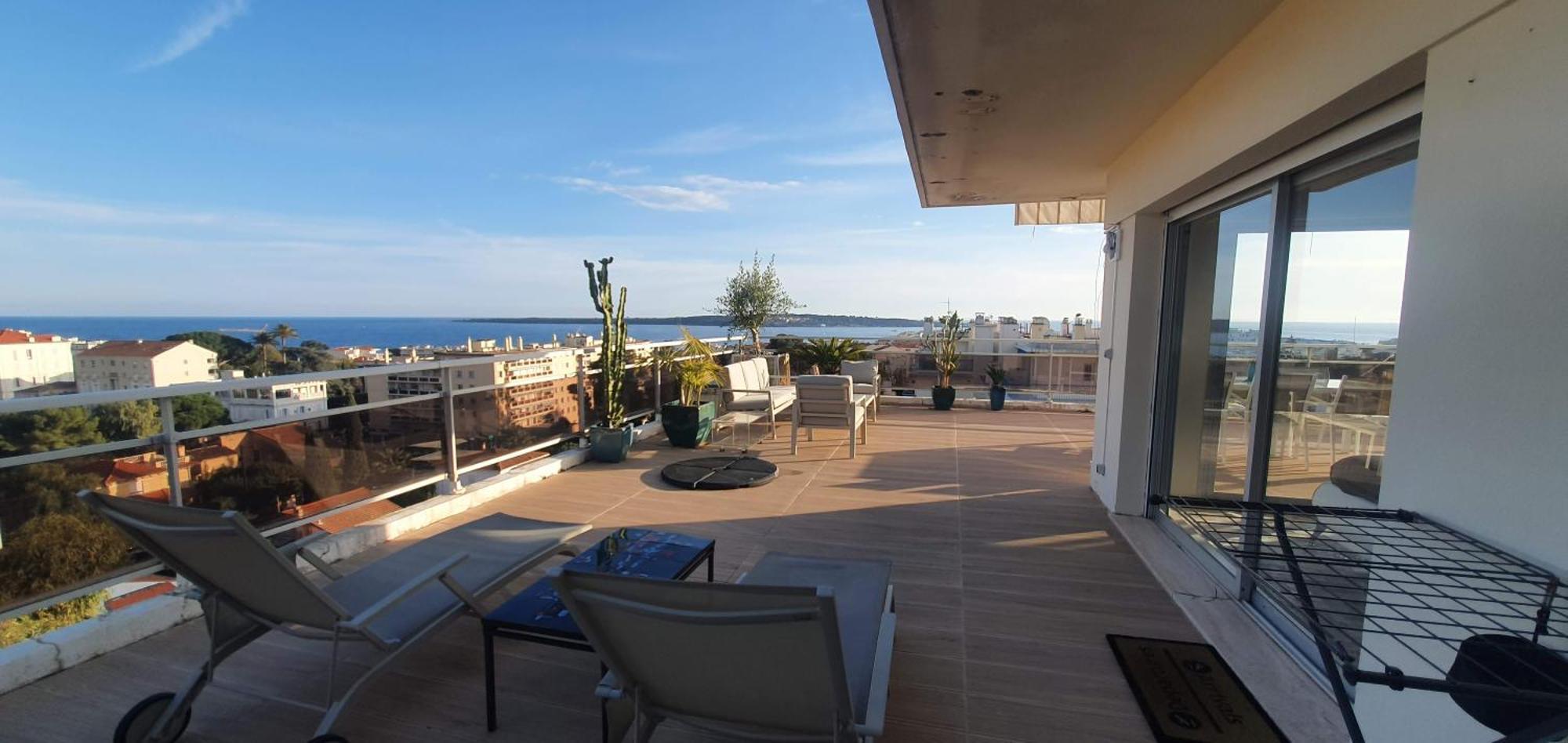 Villa Sur Le Toit - Vue Mer Exceptionnelle Cannes Eksteriør bilde