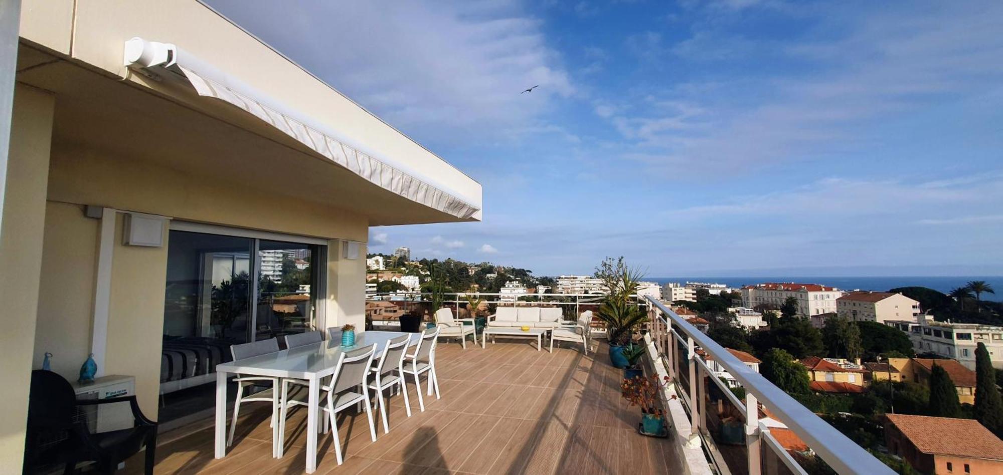 Villa Sur Le Toit - Vue Mer Exceptionnelle Cannes Eksteriør bilde