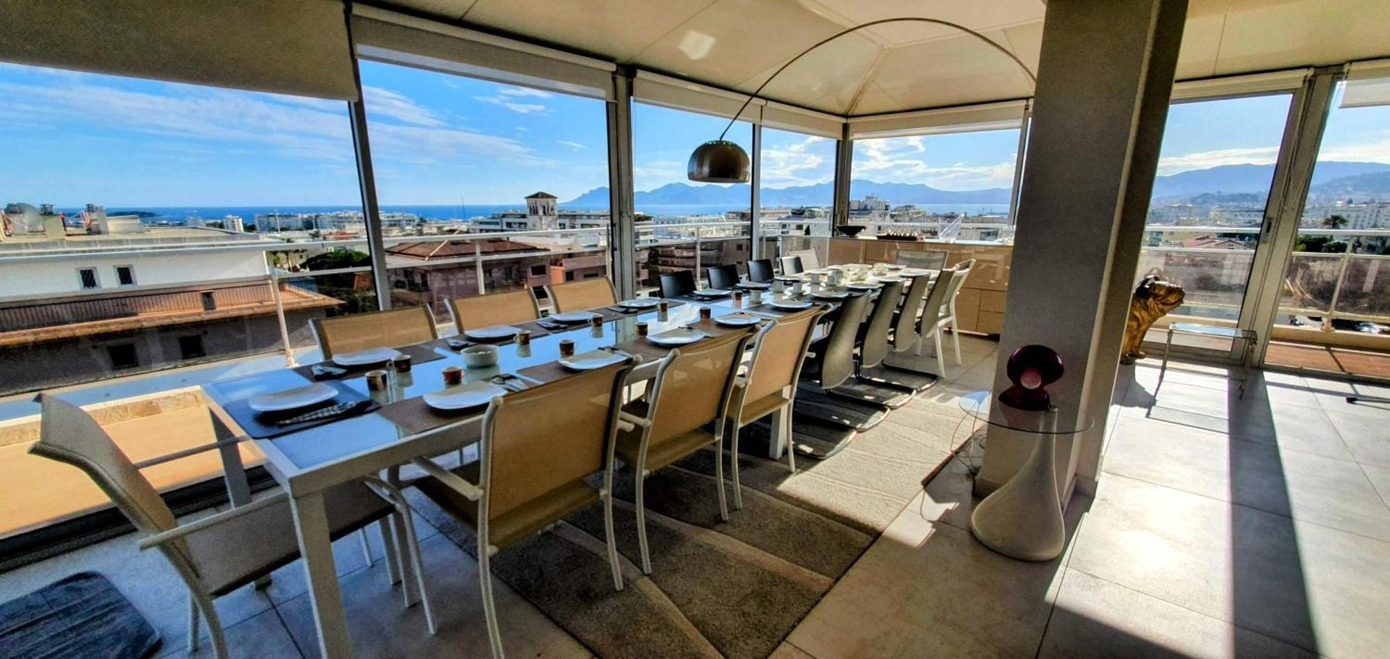 Villa Sur Le Toit - Vue Mer Exceptionnelle Cannes Eksteriør bilde