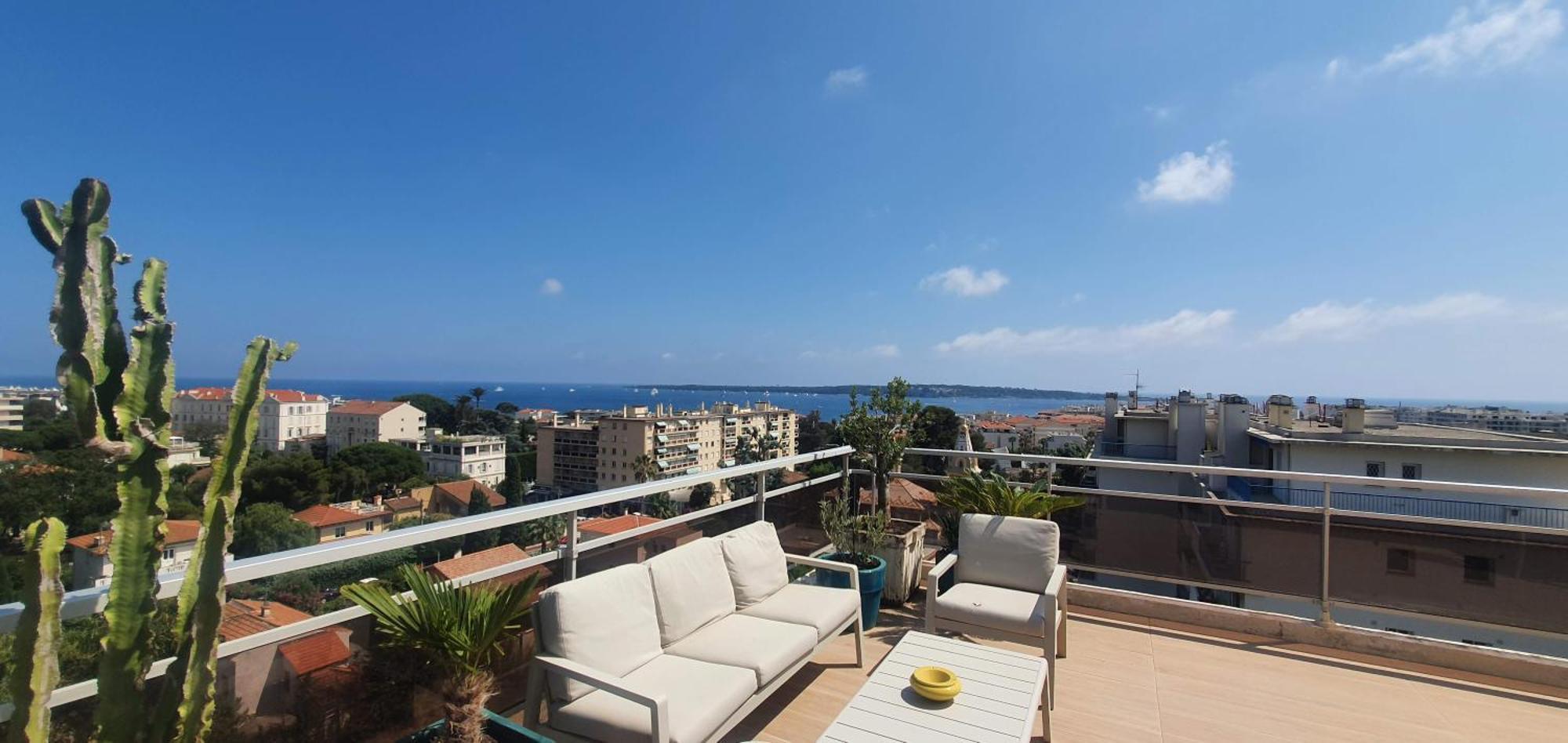 Villa Sur Le Toit - Vue Mer Exceptionnelle Cannes Eksteriør bilde