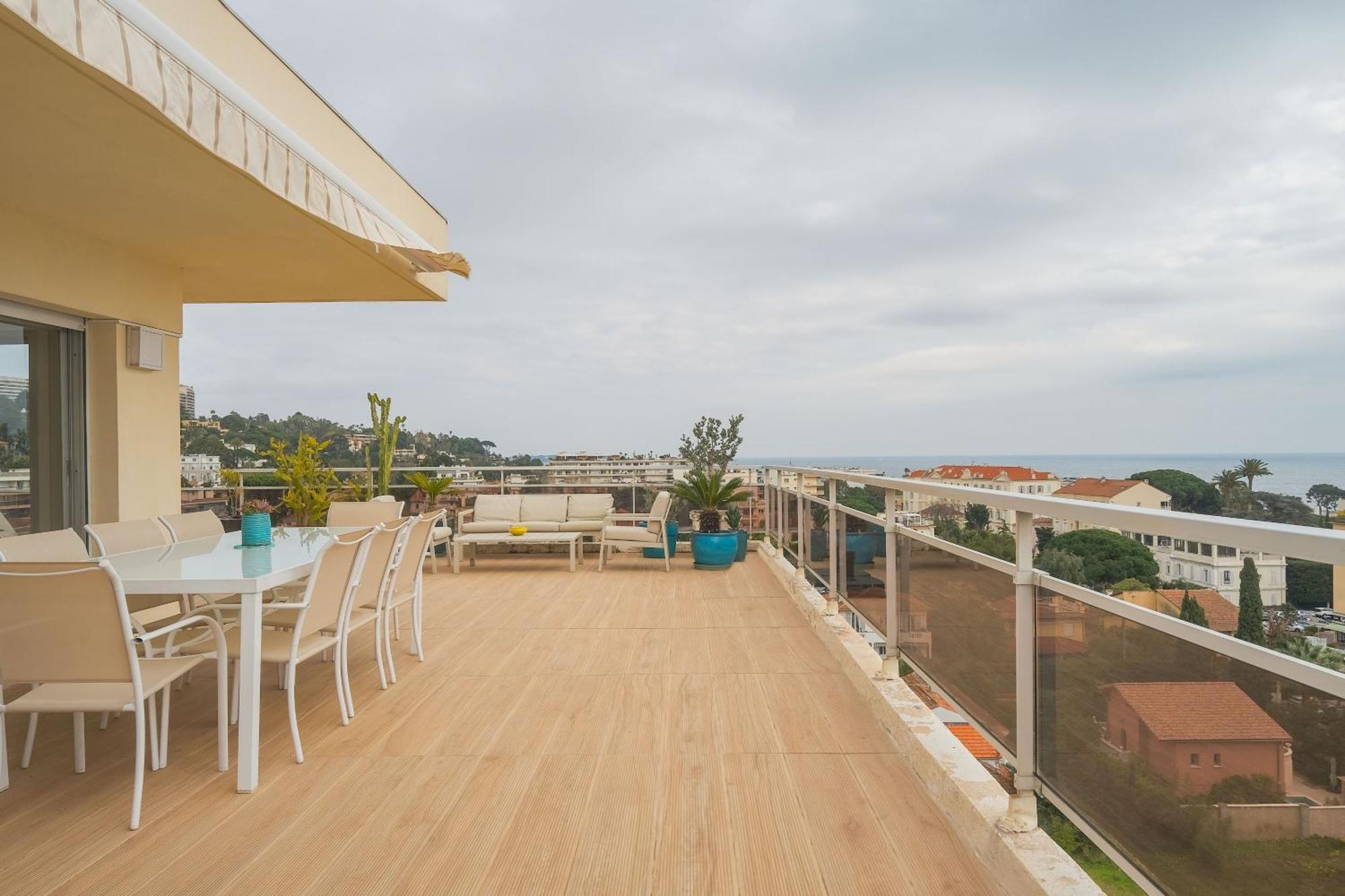 Villa Sur Le Toit - Vue Mer Exceptionnelle Cannes Eksteriør bilde