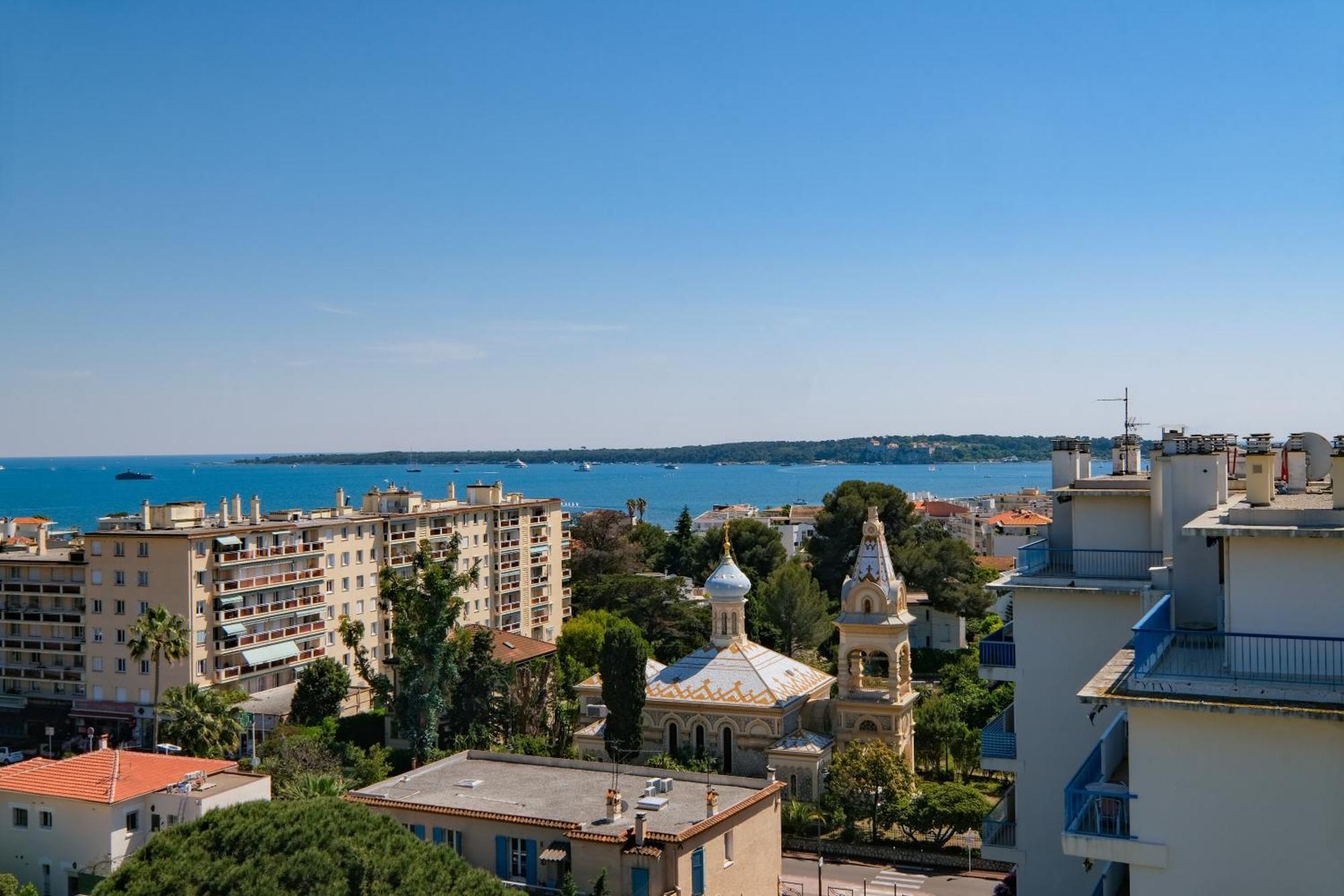 Villa Sur Le Toit - Vue Mer Exceptionnelle Cannes Eksteriør bilde