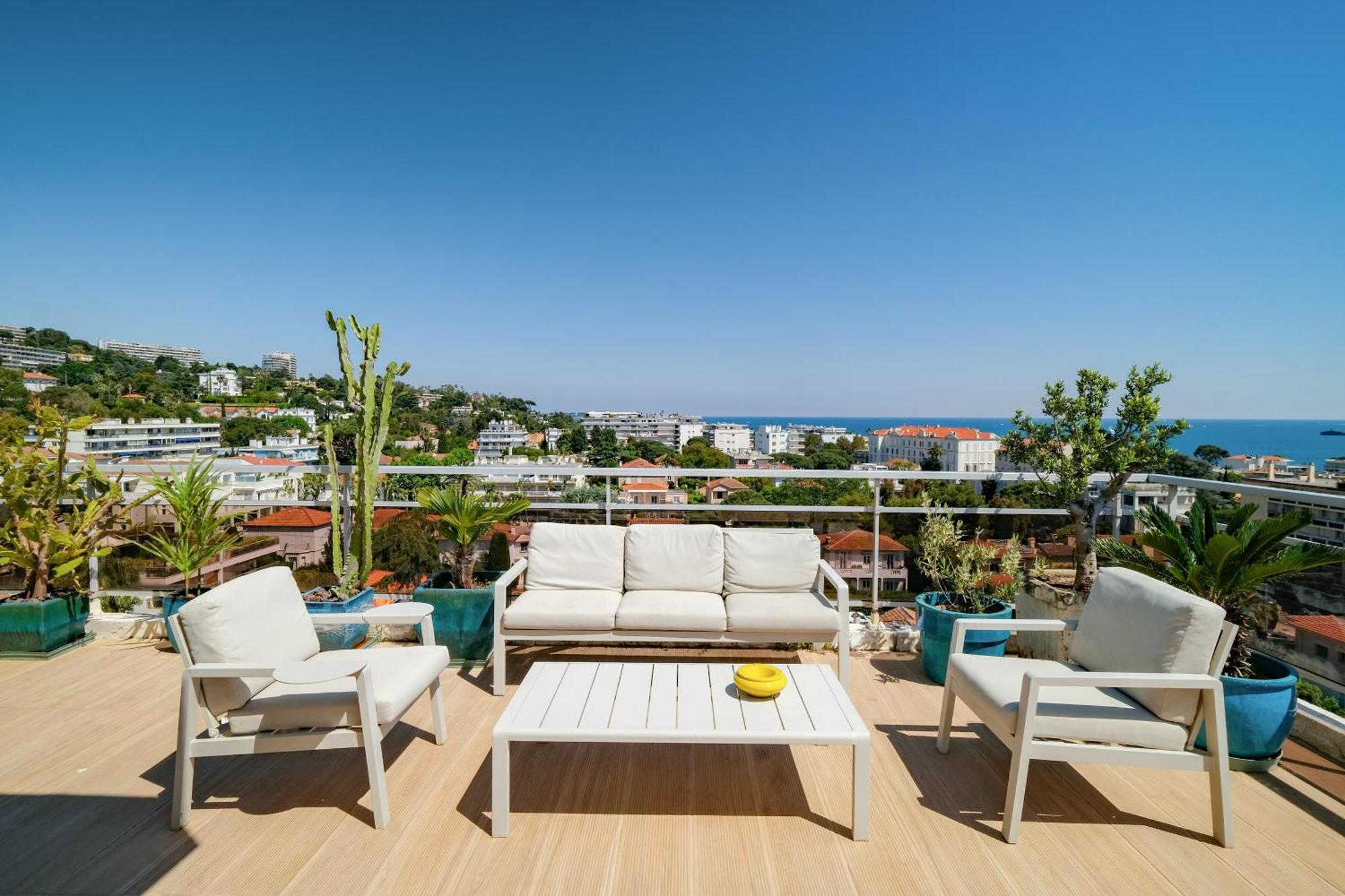 Villa Sur Le Toit - Vue Mer Exceptionnelle Cannes Eksteriør bilde