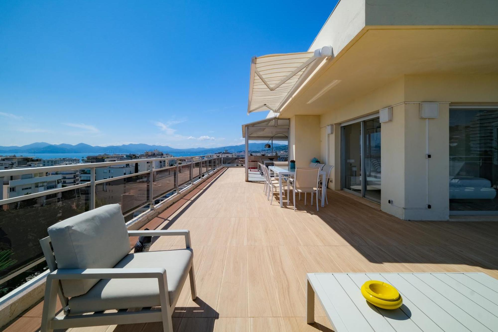 Villa Sur Le Toit - Vue Mer Exceptionnelle Cannes Eksteriør bilde